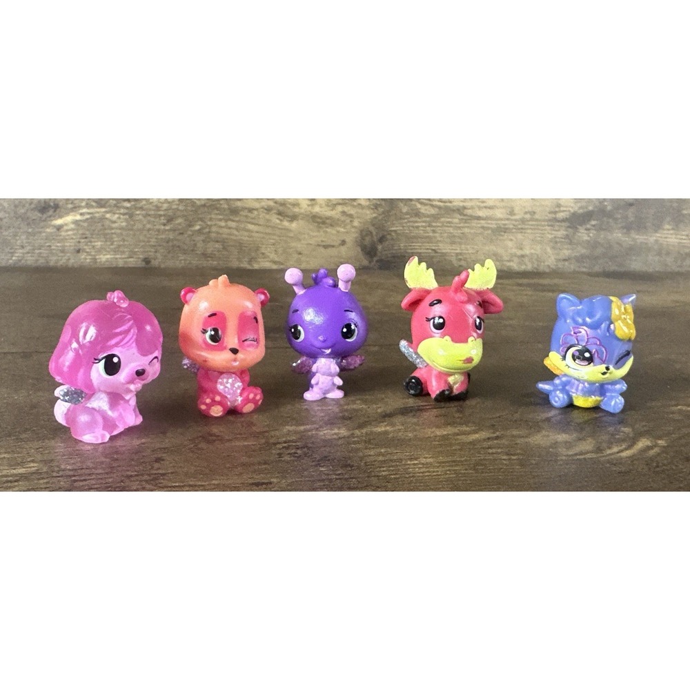Spin Master Hatchimals CollEGGtibles Bundle Of 5 Mini Figures Fast Safe Shipping